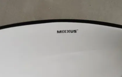 Раковина накладна MIXXUS PREMIUM ELLIPSE-0108 EDGE BLACK 400х330х145mm (MP6527) — Photo 4