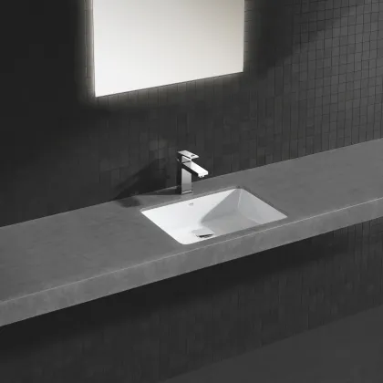 Раковина 50 вбудованого монтажу під стільницю Grohe Cube Ceramic 492х370 мм (3948000H) — Photo 4