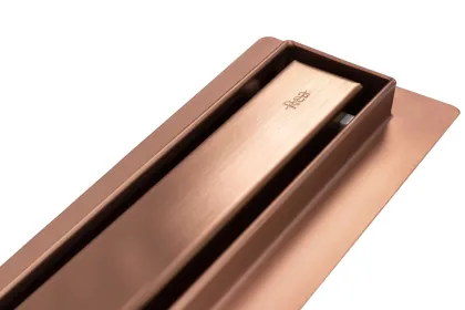 Трап для душу REA NEO 60 SLIM PRO BRUSHED COPPER * — Photo 2