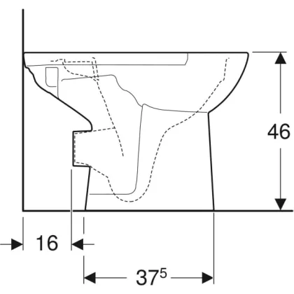 Чаша унітазу-компакт Geberit Selnova Comfort 500.486.01.1 — Photo 3