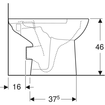 Чаша унітазу-компакт Geberit Selnova Comfort 500.486.01.1 — Photo 3