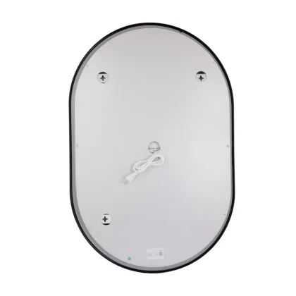 Дзеркало Qtap Scorpio (SC1) з LED-підсвічуванням Touch, з антизапотіванням, з димером, рег. темп. кольору (3000-6500K) Black QTSC600900 — Photo 5