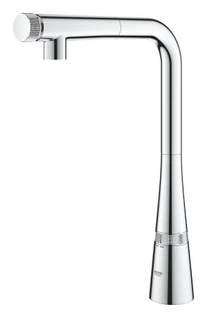 Змішувач для кухні з висувним виливом Grohe Zedra SmartControl (31593002) — Photo 5