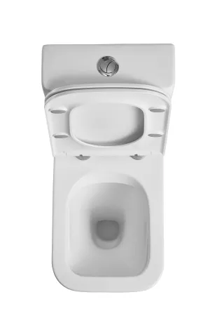 Унітаз-компакт Mixxus Premium Quadro-0401-R 610x365x825mm, система змиву RIMLESS (MP6457) — Photo 3