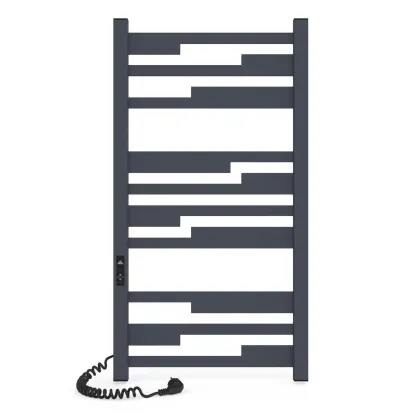 Електрична рушникосушарка Laris Зебра Тетріс ЧФ(ГМ)10 500 х 1000 Е (підкл. зліва) — Photo 1