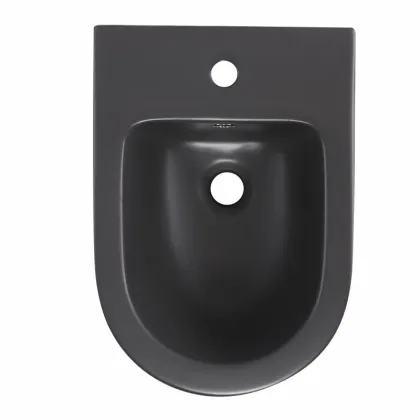 Біде підвісне Qtap Robin 515x370x350 мм, Anthracite QT13551381GAN — Photo 6