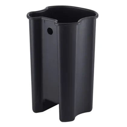 Відро для сміття з плавним закриттям овальне Mixxus Premium Olivary-TC0105 Graphite 5 л колір графіт (MI7063) — Photo 9