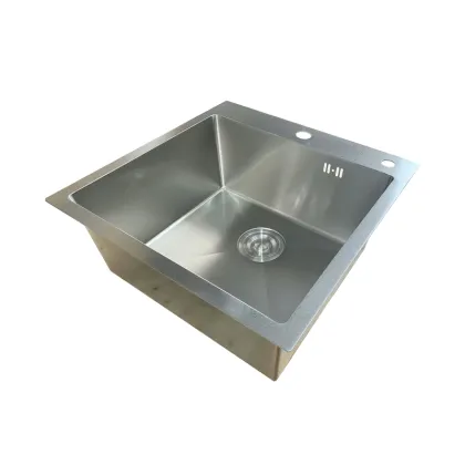 Мийка Mixxus MH5050 Micro Decor SS Color (3.0/0.8) з нерж. сталі (колір нержавійка) (MI8212) — Photo 2