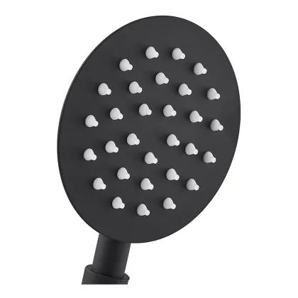 Лійка для душу Mixxus SH-01.SUS Black з нерж. сталі (MI6119) — Photo 4