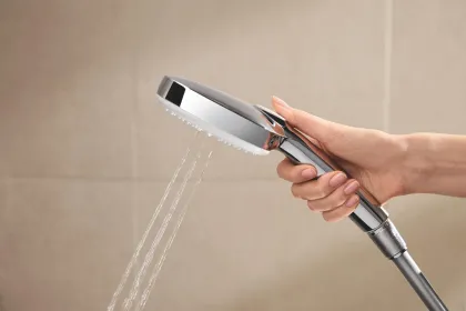 Душова система з термостатом для настінного монтажу Grohe Tempesta System 250 Cube (26689001) — Photo 1