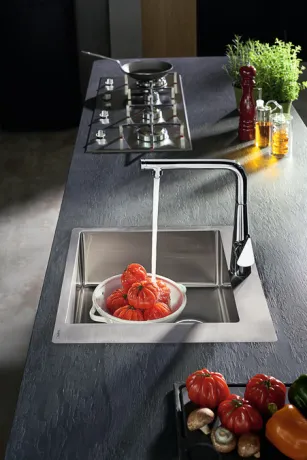 Hansgrohe S711-F450 Мийка для кухні, вбудована — Photo 2