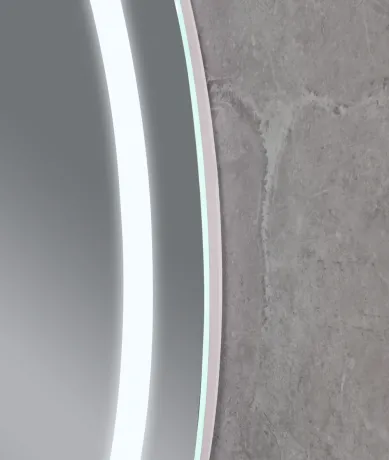 Дзеркало Mixxus PLAIN MV02-50x70 з Led Touch, Anti-fog, димером, регулятором яскравості, годинником (MI6010) — Photo 11