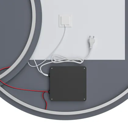 Дзеркало Mixxus Premium TOPPER MC01-100x75 з Led Touch, Anti-fog, димером (3-6,5kK) (MP6631) — Photo 8