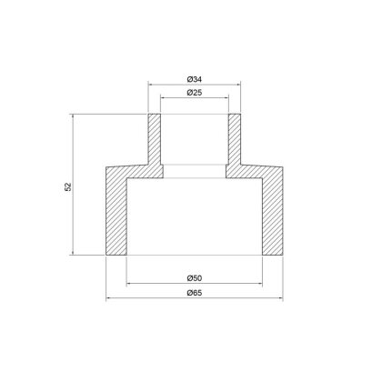 Муфта PPR Thermo Alliance 50х25 — Photo 1