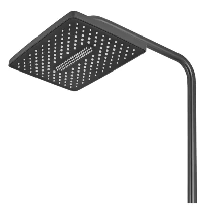 Душова колона зі змішувачем MIXXUS PREMIUM RONDA 009-J GRAPHITE (колір графіт) (MI8387) — Photo 4
