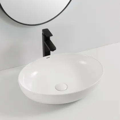Раковина накладна Mixxus Premium ELLIPSE-0102 515х400х130mm (MP6551) — Photo 4