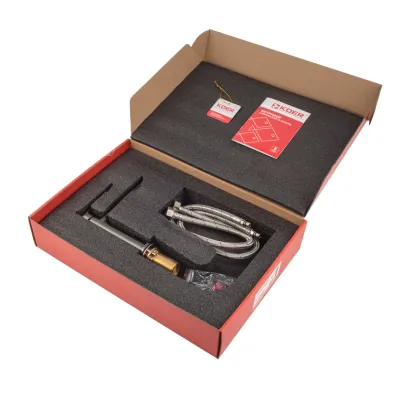 Змішувач для умивальника Koer KB-10028-07 (KR5292) — Photo 5