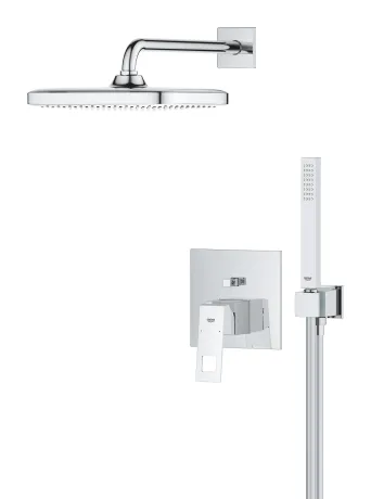 Прихована душова система Grohe Eurocube Tempesta 250 Cube (25289000) — Photo 3