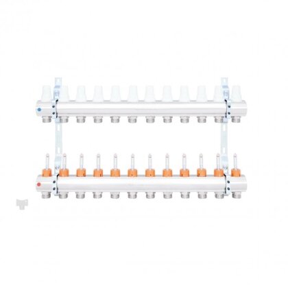 Колектор Icma 1&quot; 12 виходів, з витратомірами №K013 — Photo 2