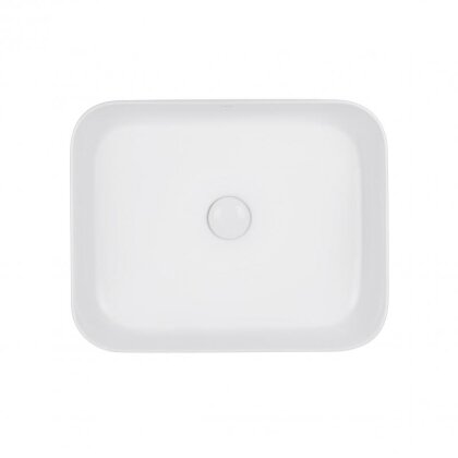 Раковина-чаша Qtap Tern 500x390x140 White з донним клапаном QT17112195W