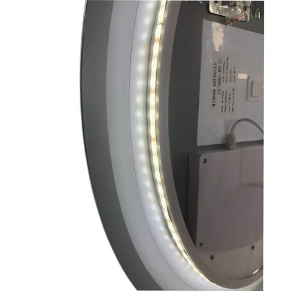 Дзеркало ZERIX FUSION MV01-50x70 з LED Touch, Anti-fog, димером, рег. яскравості (ZX6067) — Photo 1