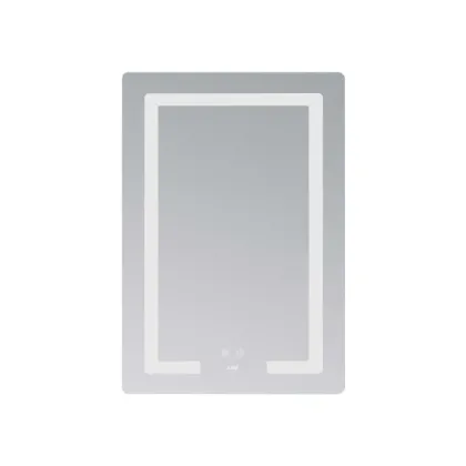 Дзеркало Lidz Kubis (KU2) 600х800 з LED-підсвічуванням Touch, з антизапотіванням, з димером, рег. яскравості LD78LF937608048449 — Photo 2