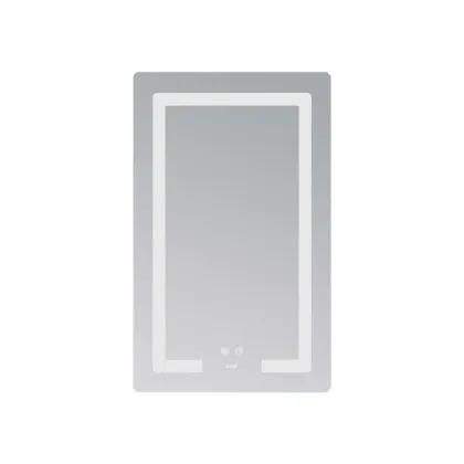 Дзеркало Lidz Kubis (KU2) 500х800 з LED-підсвічуванням Touch, з антизапотіванням, з димером, рег. яскравості LD78LF936508048448 — Photo 2