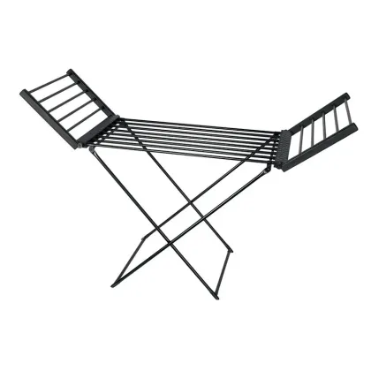 Сушарка для білизни електрична ZERIX Comfort EDC-53148-T-BLACK 260W, 220-240V з таймером (ZX6214)