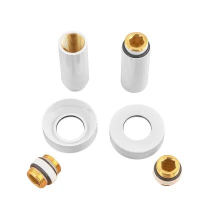Комплект подовжувачів Koer KF.SET.06MF WHITE 1/2Fx1/2M білий (KR5850) — Photo 3