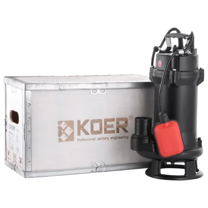 Насос дрен.-фек. корпус чавун (фреза) Koer WQD 20 -15-1,5 FREZA (KP2664) — Photo 5