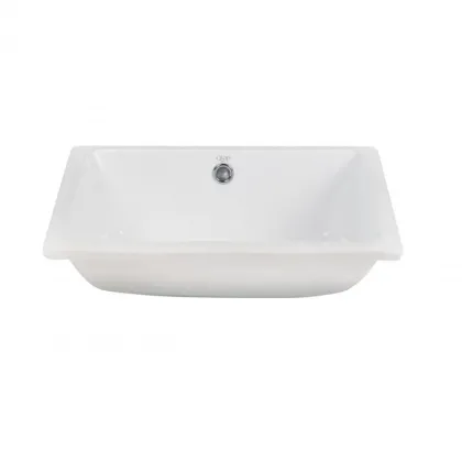 Раковина Qtap Stork 440x340x190 White з донним клапаном QT15116086W — Photo 2