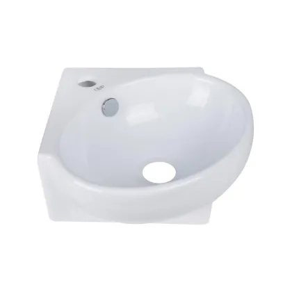 Раковина Qtap Leo 390x365x130 White QT11115010WN — Photo 4