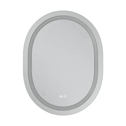 Дзеркало Mixxus Premium ELLIPSE MV05-80x60-Reverse з Led Touch, Anti-fog, димером (3-6,5kK) (MP6642) — Photo 1