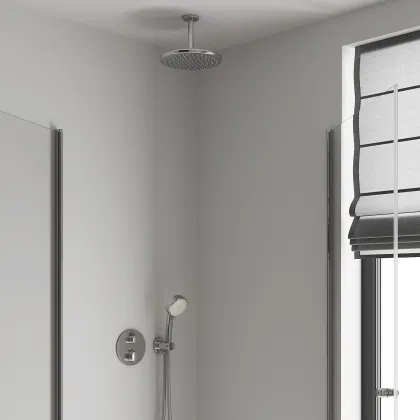 Верхній душ з стельовим кронштейном Grohe Tempesta (26669000) — Photo 3