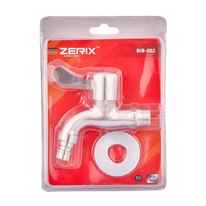 Кран для холодної води Zerix BIB-002 1/2 (нерж. сталь) (ZX1490) — Photo 3