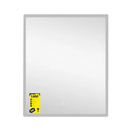 Дзеркало Lidz Orion (OR2) 700х800 з LED-підсвічуванням Touch, з антизапотіванням, з димером, рег. яскравості LDOR70080049293 — Photo 1