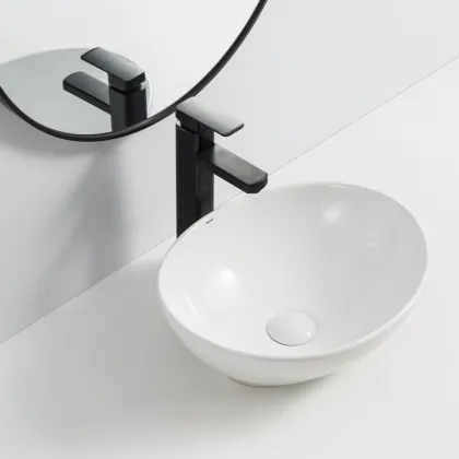 Раковина накладна Mixxus Premium ELLIPSE-0107 345х265х120mm (MP6525) — Photo 4