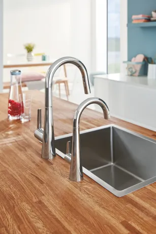 Мийка для кухні із нержавіючої сталі Grohe K700 (31726SD0) — Photo 8