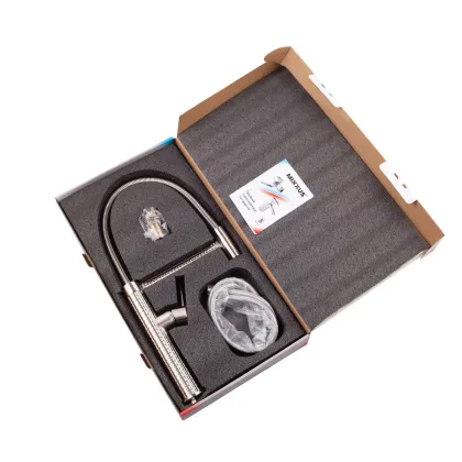 Змішувач для кухні Mixxus Premium Spark 017 SS COLOR (MI6971) — Photo 4