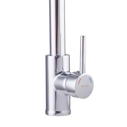 Змішувач для кухні з виливом пружина Mixxus Premium SPRING 017 (MI6950) — Photo 5