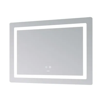 Дзеркало Lidz Kubis (KU2) 1000х800 з LED-підсвічуванням Touch, з антизапотіванням, з димером, рег. яскравості LD78LF6141008048450 — Photo 4