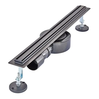 Душовий трап з нерж. сталі SUS304 Mixxus Drain-05-50-Slim Black (30x500мм) (Чорний) (MI6168) — Photo 3