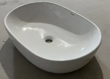 Раковина накладна MIXXUS PREMIUM ELLIPSE-0105 600х400х150mm (MP6563) — Photo 6
