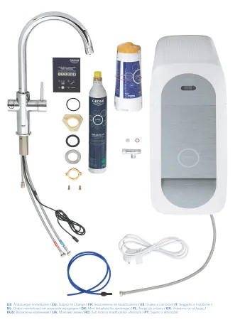 Система фільтрів для питної води зі змішувачем Grohe Blue Home Connected (31455001) — Photo 7