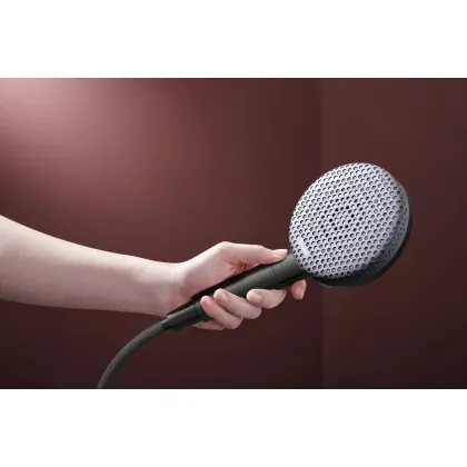 RAINDANCE ALIVE SELECT S ручний душ (3 типа струи RainAir, PowderRain, Massage), шліфованний чорний хром — Photo 5