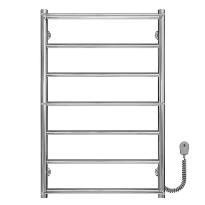 Рушникосушарка електрична Ladder П7 500х800 Deffi нержавіюча сталь (Хром, EF16, Праве підключення)