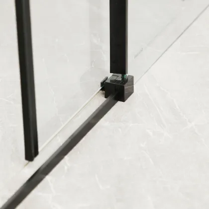 Душова кабіна без піддону Mixxus Premium DIVERSE SC03-100x80x195-TR Black прозоре скло 6мм (MI6866) — Photo 2