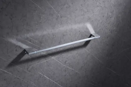Тримач для рушників одинарний Koer AS-0109-1-01 648мм колір хром глянець (KR6189) — Photo 1