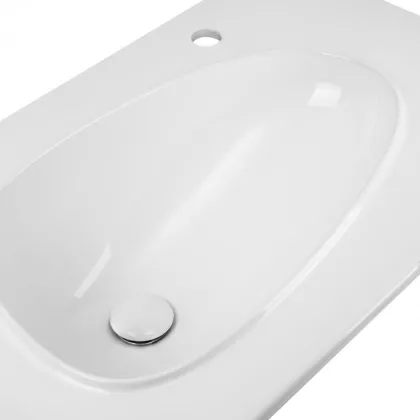 Раковина Qtap Virgo 800х480х167 White з донним клапаном QT1811FL8128BRW — Photo 4