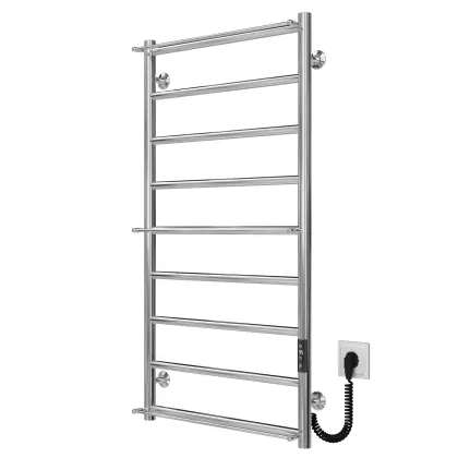 Рушникосушарка електрична Ladder П9 500х1000 Deffi нержавіюча сталь (Хром, JD03, Праве підключення) — Photo 1